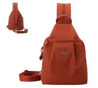 Waterproof 2-Way Commuter Bag, Oxford Large Capacity Two Shoulder, Comfortables Carrying,for Outdoors (Orange)