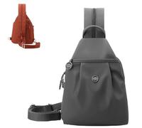 Waterproof 2-Way Commuter Bag, Oxford Large Capacity Two Shoulder, Comfortables Carrying,for Outdoors (Grey)