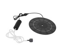Waterproof Aerator, Solar Fish Oxygenator, Outdoor Pump with Bubble Stone