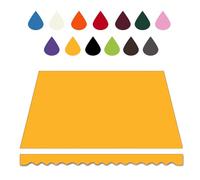 Waterproof Awning Replacement Fabric Sun Protection for Balconies Multi-Color (Yellow) - Fits 200cm to 600cm Awnings 12x10ft/365x300cm Durable Outdoor Canopy Cover