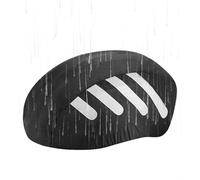 Waterproof Bicycle Helmet Cover With High-Visibility Reflective Strips - Windproof & Seam-Sealed Rain Protector For Cycling - Universal Fit Elasticated Helmet Shield For Commuting & Road Safety - UK W