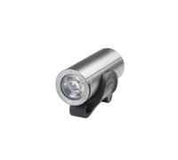 Waterproof Bike Front Light USB Rechargeable 300 Lumens XPG Light Bead Super Bright Light for Bike MTB Road Bike (Silver)