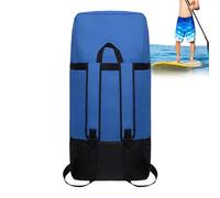 Waterproof Board Bag, Protects Surf Gear, Large Capacity Storage, Oxford Fabric Backpack with Adjustable Shoulder Straps, Paddleboard Carry Case with Reinforced Stitching 36.22x16.54x11.8 inches