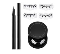 Waterproof Bottom Lash Eyeliner Stamp | Lower Eyelash Makeup Tool | 5ml Cosmetic Set for Daily Makeup, Cosplay, Parties & Travel | Easy Eye Makeup