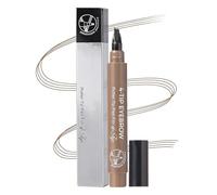 Waterproof Brow Tint, 4 Tip Brow Pen for Definition with Smudge Proof Wear, Durable Liquid Polymer with Smooth Glide Texture Design, Party Stage Performance Makeup Kit for Travel 100g
