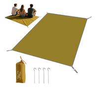 Waterproof Camping Tarp, Portable Tent Carpet, Tear-Resistant Lightweight Tent Footprint | Waterproof Campings Tents Tarp For Camping Outdoor Travel Backpack Park Yard Patio Festival Concerts