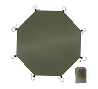 Waterproof Camping Tarp - Tent Footprint Tarp, Ground Tarps, Camping Ground Tarps, Multi-Purpose Campings Tarpp Octagonal Outdoor Waterproof Campings Tent Mat For Campingg Picnics Playground Hiking Pa