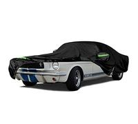 Waterproof Car Cover Replace for 1964-1978 Ford Mustang, 6 Layers All Weather Custom-Fit Mustang Full Car Covers with Zipper Door for Snow Rain Dust Hail Protection (1964-1978)