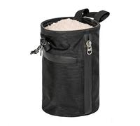 Waterproof Chalk Bag, Waist Belt Powder Case, 7.4 Inches Adjustable Chalk Bag Bouldering with Quick Draw Closure, Solid-Build Gear Pouch for Grip Enhancing, Sweat Absorbing, and Performance Improving