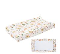 Waterproof Changing Pad Cover - Soft Cotton Diaper Changing Table Sheets - Breathable, Stretchy & Durable Baby Changing Mat Covers - Fits Standard 32"x16" Pads - Adorable Prints for Boys & Girls