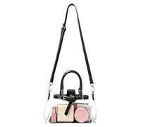 Waterproof Clear Bag, Adjustable Shoulder Purse, Transparent Handbag Sturdy | Stadium Event Carrier, Fashion Accessory with Modern Style, Outdoor Item for Music Concert