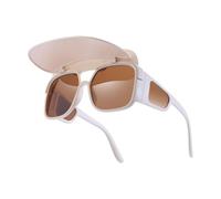 Waterproof Cycling Glasses Detachable Sunvisor Protective Brim Eyewear