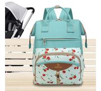 Waterproof Diaper Bag Backpack - Spacious Maternity Nappy Tote for Parents with Easy Access Storage Function, Daycare and Travel for Mother Father Women Men Kids, Grey Polyester Material