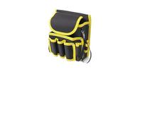 Waterproof Electrician Tool Bag Waist Bag Nylon Canvas Storage(Yellow)