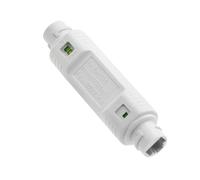 Waterproof Ethernet Repeater, Outdoor Poe Booster, Stable Secure, Ip Camera Repeater, High Performance Signal Extender for Connections in Security Systems, 3.94x0.87x0.99 in
