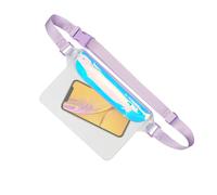 Waterproof Fanny Pack, Dry Phone Bag, Multifunctional Clear Waist Purse, Adjustable Shoulder Strap, Ideal for Swimming, Kayaking, Boating, Beach, Fishing, Outdoor Activities, (PVC)