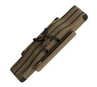 Waterproof Fishing Pole Organizer | Canvas Fishing Rod Case | Outdoor Fishing Gear Carrier | Fishing Equipment Organizer | Fishing Rod Holder | Stylish & Functional for Freshwater & Saltwater Fishing