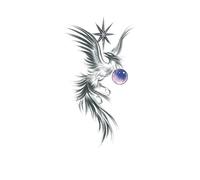 Waterproof Flower Temporary Tattoos For Women Body Art Letter Floral Fake Tattoo For Hand Arm Decor(11)