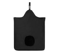 Waterproof Hay Net, Oxford Cloth Feeder, Hay Bag, Sheep Feeding Bags, 18.11x13.78x7.09 Inches, Portable Design Makes It Ideal for Stalls, Trailers, and Pastures, Black