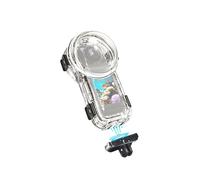 Waterproof Housing Custodia subacquea invisibile da 60 m, compatibile con la custodia della fotocamera Insta360 X5 Custodia protettiva subacquea impermeabile,Diving Travel(60M Magnet Invisible)