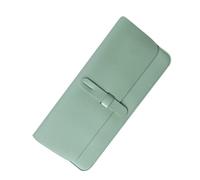 Waterproof Keyboard Sleeve, 30.5x14cm PU Leather Travel Case for Wireless Keyboards, Slim Carrying Bag with Pocket, Portable Accessory Organizer for Commute or Remote Work Setup