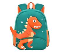 Waterproof Kid Dinosaur Backpack, Anti-Loss Bag, Reflective Safety 11inches | Safety Rope Design, Lightweight Preschool Pack, Reflective Visibility, Keeps Kids Close During Kindergarten Walks Picnic