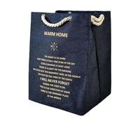 Waterproof Laundry Bag, Large Capacity Foldable, Sturdy Cloth Bag with Handles, Laundry Storage Organizer, Modern Fabric Bags with Easy Carry Design, Home Living Room Nursery Farmhouse Outdoor Camping