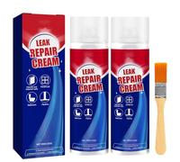 Waterproof Leak Repair Spray, Roof Sealing Spray Coating, Leak Repair Waterproof Sealant Spray, Patch & Seal Paint Sealant Cream for Roofs Pipes Crack (2pcs)