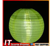 Waterproof LED Solar Cloth Chinese Lantern Festival Hanging Lamp (Green)