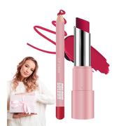 Waterproof Lip Balm, Matte Lips Moisturizer, Long Lasting Plumping Lipstick Care, Non Sticky Formula, Youthful Nourishment, 1 Piece for Cold Weather, Night Repair, Daily Makeup
