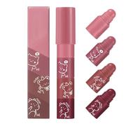 Waterproof Lipstick Set, Smooth Matte Lip Color, Portable Moisturizing Lip Gloss Collection for Women, Long-Lasting Wear for Travel and Daily Makeup, High-Quality Material