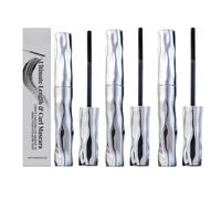 Waterproof Mascara Spazzola Metallico, Allonge e Curva, Lunga Durata Applicazione Uniforme Senza Grumi, Nessuna sbavatura Panorama Volume Milioni di Ciglia