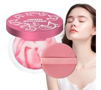 Waterproof Matte Powder, Lightweight Face Powder Concealer,10g Foundation with Smooth Texture for Full Coverage Cosmetic Accessory for Everyday Women Under Eye Oily Skin