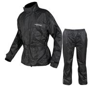 Waterproof Motorbike Motorcycle Over 2 pc Rain Suit Trouser Jacket Scooter