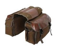 Waterproof Motorcycle Side Bag - Canvas Saddle Pouch, Touring and Commuting Storage, Bike Riding Accessory, Multi-Purpose Travel Organizer | Scooter Bicycle Road Trip Urban Riding, Outdoor