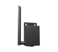 Waterproof Outdoor 4G Router with SIM Card Slot 5Dbi Antenna Wall Router for IPC Max 15 Devices High Security EU Version EU Version Black