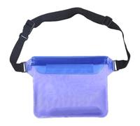 Waterproof Phone Fanny Pack, Outdoor Ampia Capacity Waist Bag, Interactive Multipurpose Portable Dry Pouch for Swimming, Kayaking, Beach, and Water Sports Adventures Multicolor, blu, Se référer au