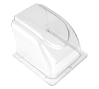 Waterproof Ring Doorbell Protector Cover, Clear Outdoor Shield for Camera Keypad Intercom, Weatherproof Multifunctional Housing for Rain Snow Dust Sun, 4.92x5.51x3.27 Inches