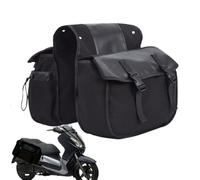 Waterproof Saddle Bags, Quick Release Panniers, Hard Shell Carriers with Secure Lock, Lightweight Motorcycle Luggage, Rear Rack Storage with Reflective Trim, Riding Accessories for Sport Bikes