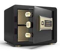Waterproof Security Digital Heavy-Duty Steel Fire-Proof And Anti-Theft Home Small Electronic Code Lock Safe Cabinet, with Alarm