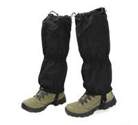 Waterproof Ski Gaiters 40cm Windproof Snow Leg Warmers(Black 40cm) | Blocks harsh cold winds, 210D Oxford fabric, keeps legs warm, ideal for skiing and hiking