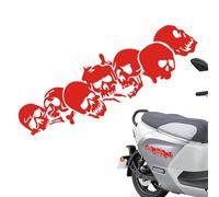 Waterproof Skull Car Decal - Reflective Halloween Sticker | Anti Scratch Horror Auto Exterior Decoration For Car, Motorcycle & Scooter