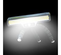 Waterproof Solar LED Light - 50 LED Solar Security Lamp with Octopus Tripod | ABS Details with Intelligent Sensing Function, Warm White Light, 7.09 Inch Accessory for Deck Backyard Garden Railing Nigh