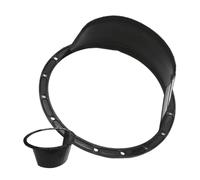 Waterproof Speaker Cover, Automotive Audio Grill Guard, 6.5 Inch Baffle Pad with Splashproof Feature, ABS Protector, Car Stereo Accessory with Slim Design, Sound Insulation for Vehicle Doors