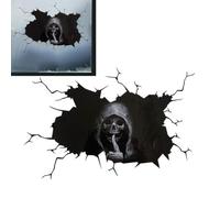 Waterproof Spooky Halloween Skull Sticker Decal For Vehicle Window Badge