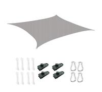 Waterproof Sunshade Sail - Long Lasting Compact Canopy, Durable UV Resistant Design | Patio Family Garden BBQ Party Outdoor Backpacking Hiking Beach Protection Support for Travel Outdoor Activities