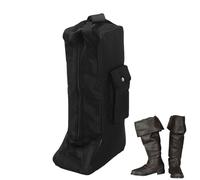 Waterproof Tall Boot Bag for Storage - Long Boot Organizer with Zipper Closure, Dustproof Shoe Protection Bag, Portable Boot Container for Closet, Travel, or Household Use - Design for Tall Bo