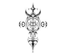 Waterproof Temporary Tattoo Sticker Butterfly Tatoo Sticker Tattoo Sticker 10 * 6cm(004)
