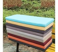Waterproof Thick Dining Bench Cushions for 2-3 Seater Garden Patio Swing - 150x50cm Purple Pad for Home Outdoor Seating Comfort