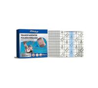 Waterproof Transparent Bandage, Stretch Adhesive Bandage Tape Clear Protective Tattoo Aftercare Bandage Film Dressing Tape for Swimming, Shower,Tattoo